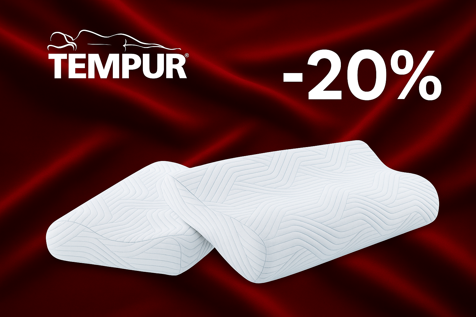 TEMPUR original tyynyt nyt tarjouksessa -20%