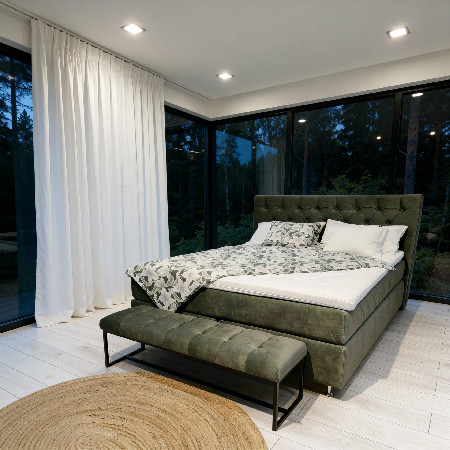 Vihreä Harmonia jenkkisänky deluxe