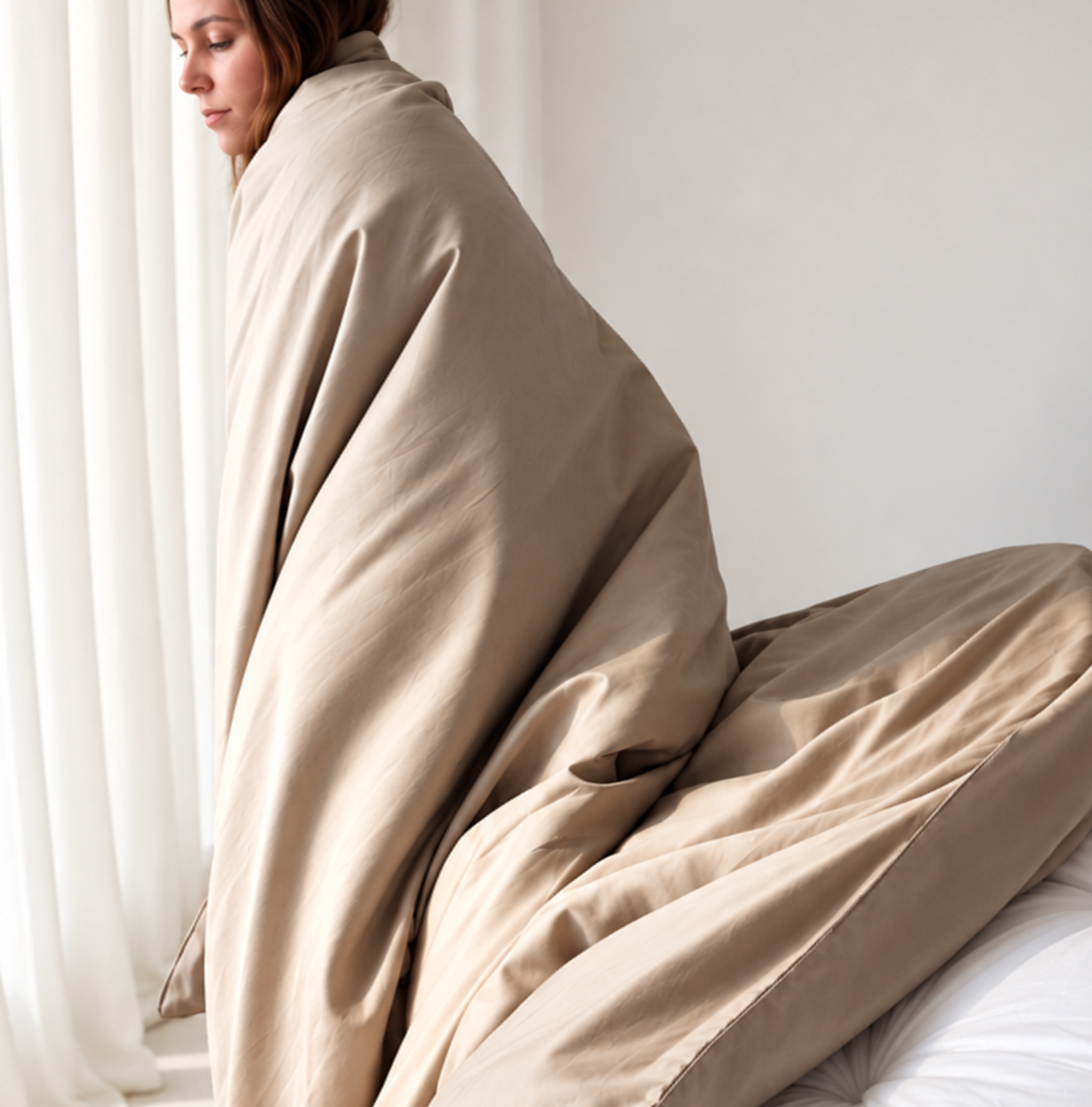 Premium Satin – hiekan sävy