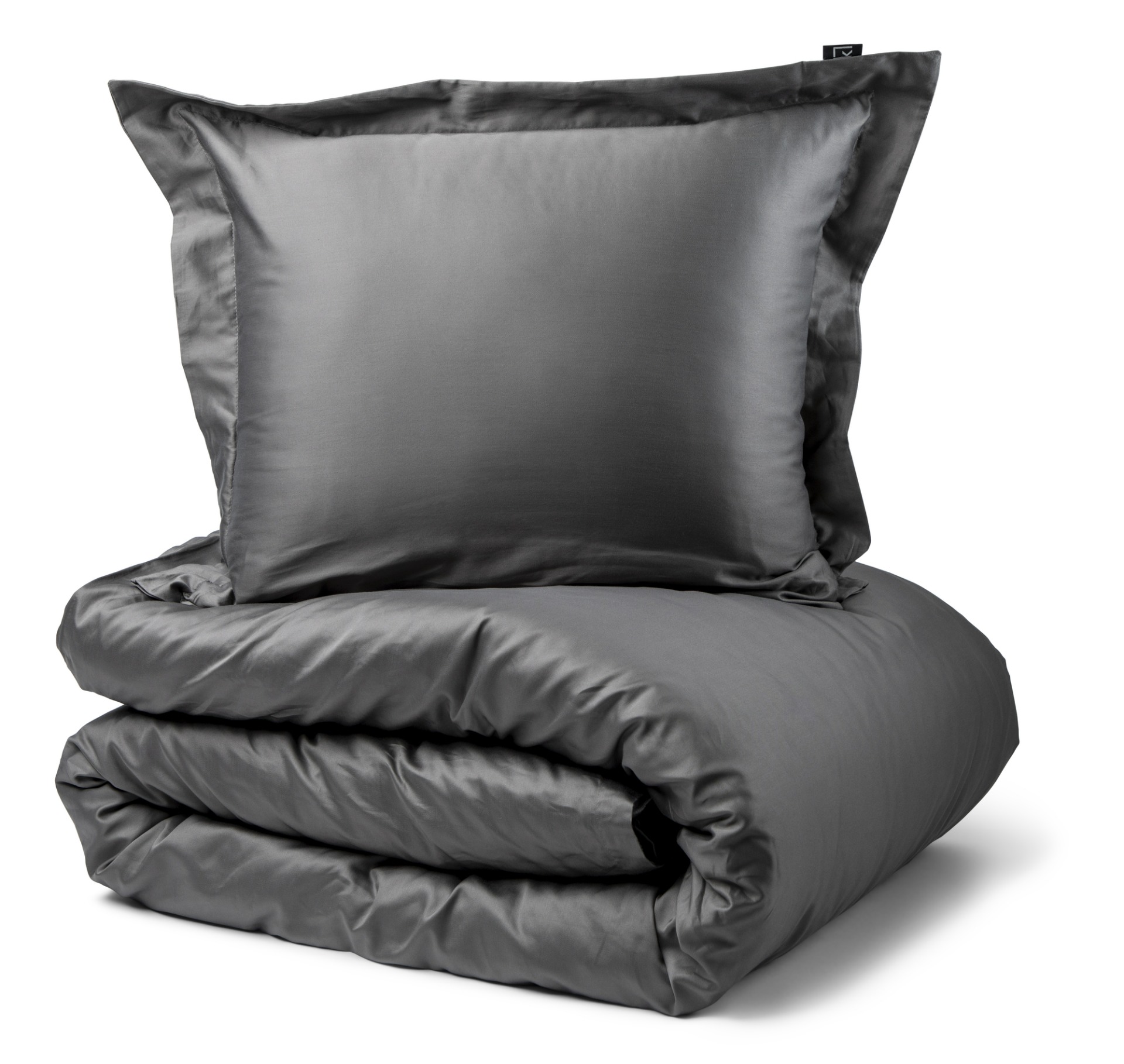 Premium Satin – tummanharmaa